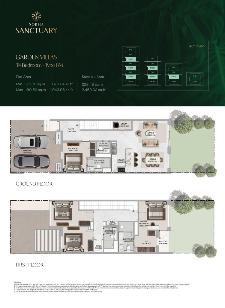 Garden Villa T4 Bedroom - Type BM
