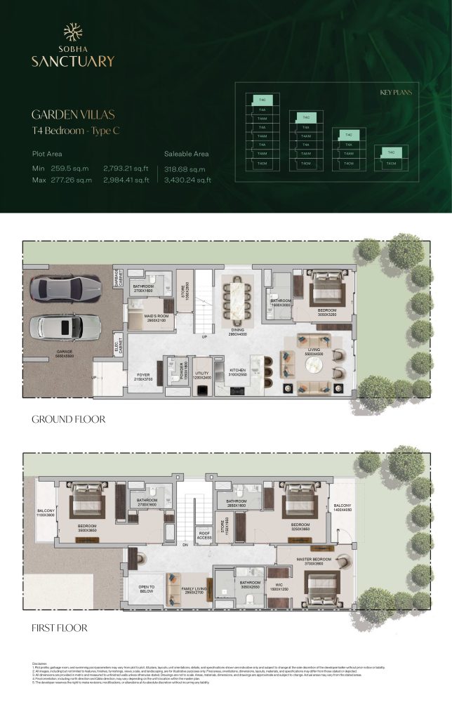 Garden Villa T4 Bedroom - Type C