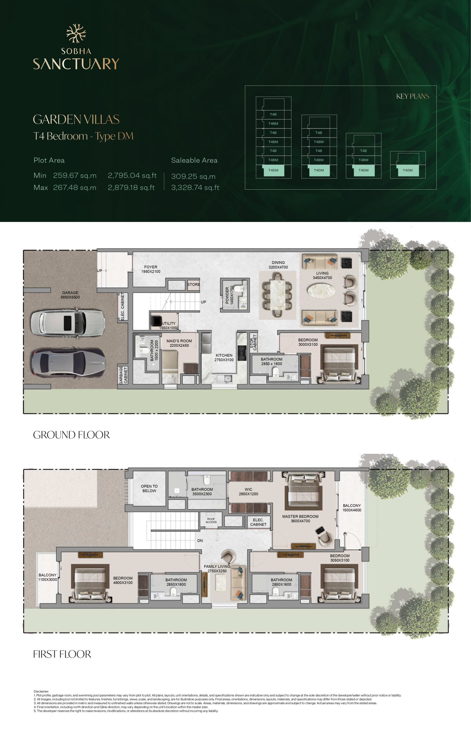 Garden Villa T4 Bedroom - Type DM