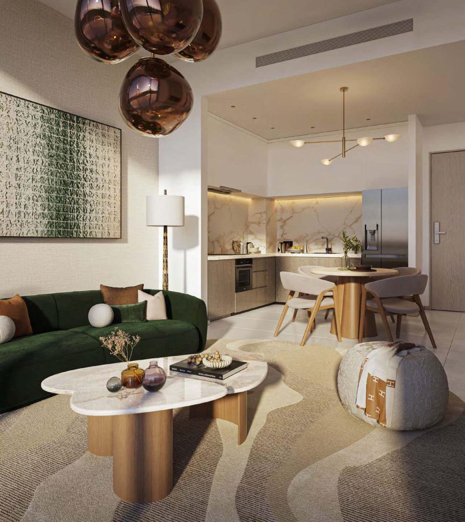 Arancia Yards Living & Dining Room