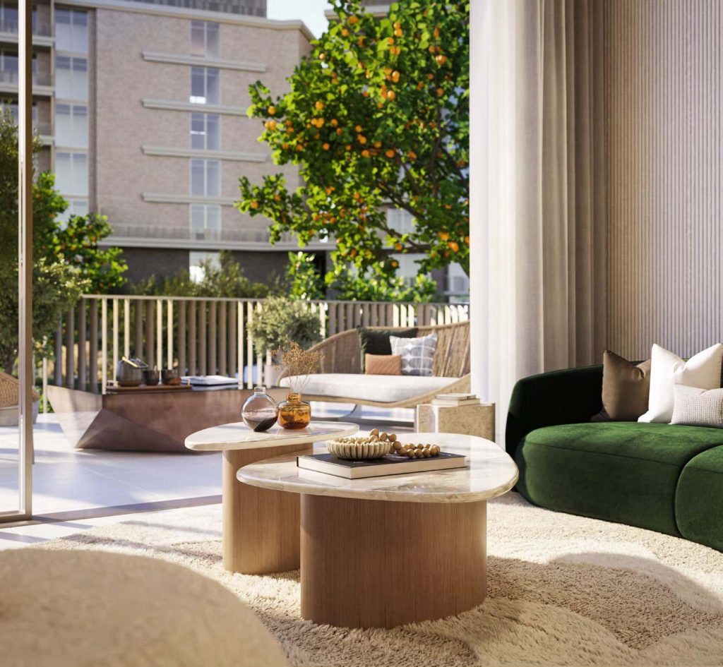 Arancia Yards Living Room