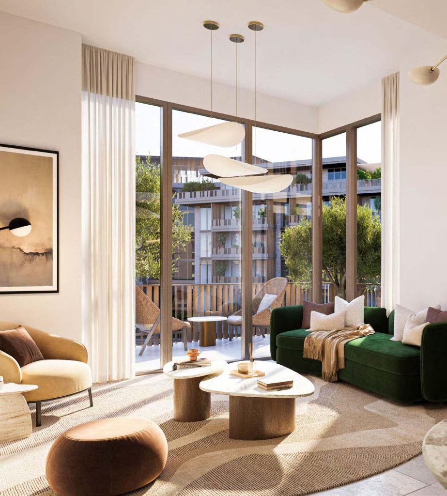 Arancia Yards Living Room