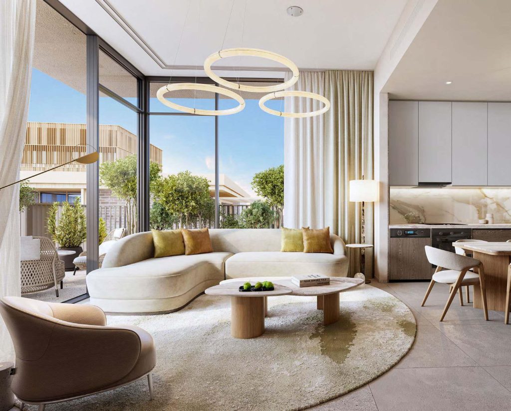 Arancia Yards Living Room