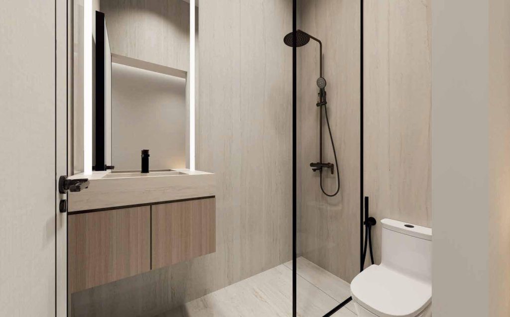 Aspirz 1 BHK Convertible to 3 Rooms (Attached Bathroom)