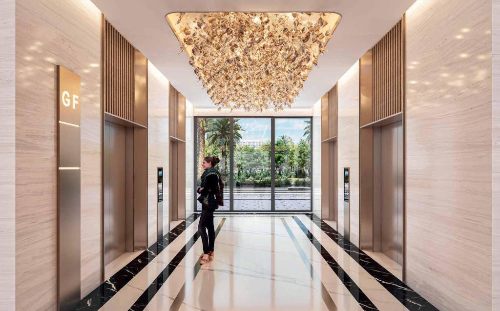 Aspirz Dedicated Residences Lift Lobby