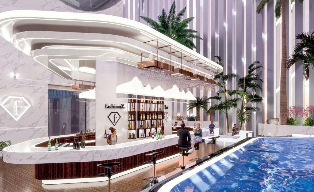 Fashionz by Danube Rooftop Pool with Lounge
