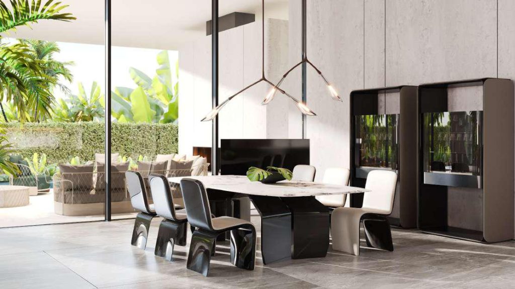 Mira Villas 5 BED Mansion Formal Contemporary Dining Area
