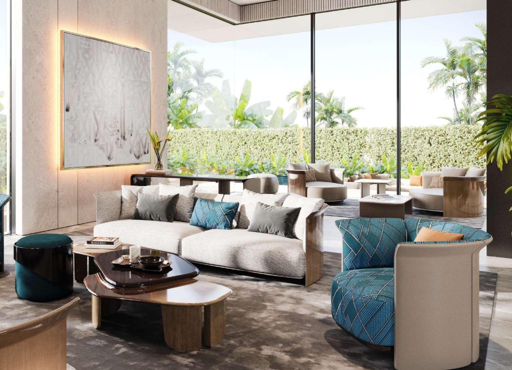 Mira Villas 5 BED Mansion Formal Contemporary Living Room