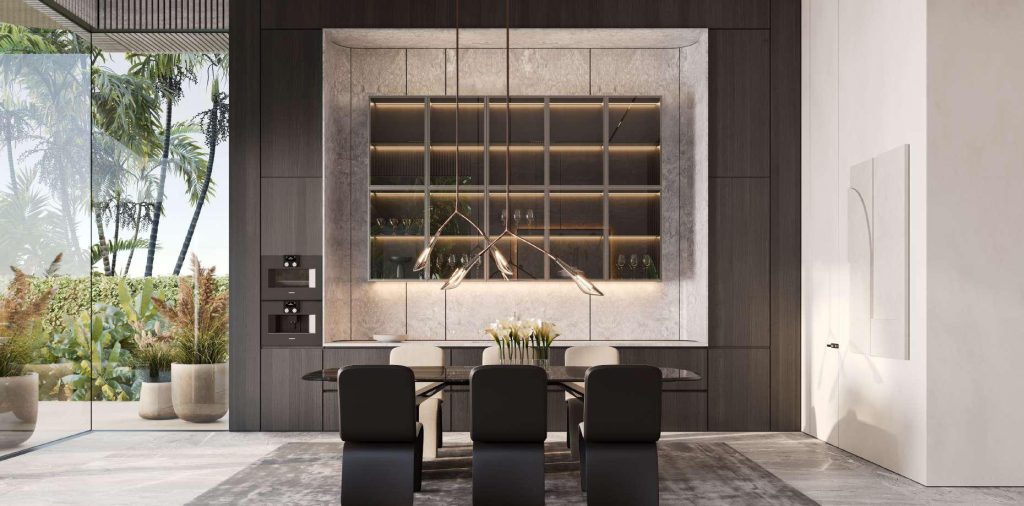 Mira Villas 5 BHK Villas Contemporary Dining Area (2)