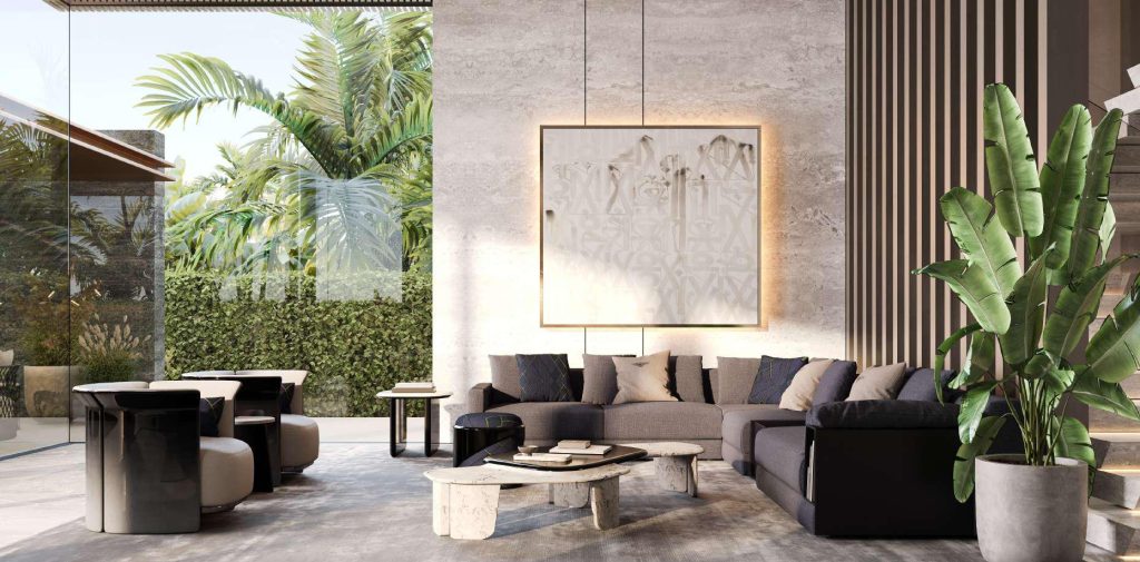 Mira Villas 5 BHK Villas Contemporary Living Room