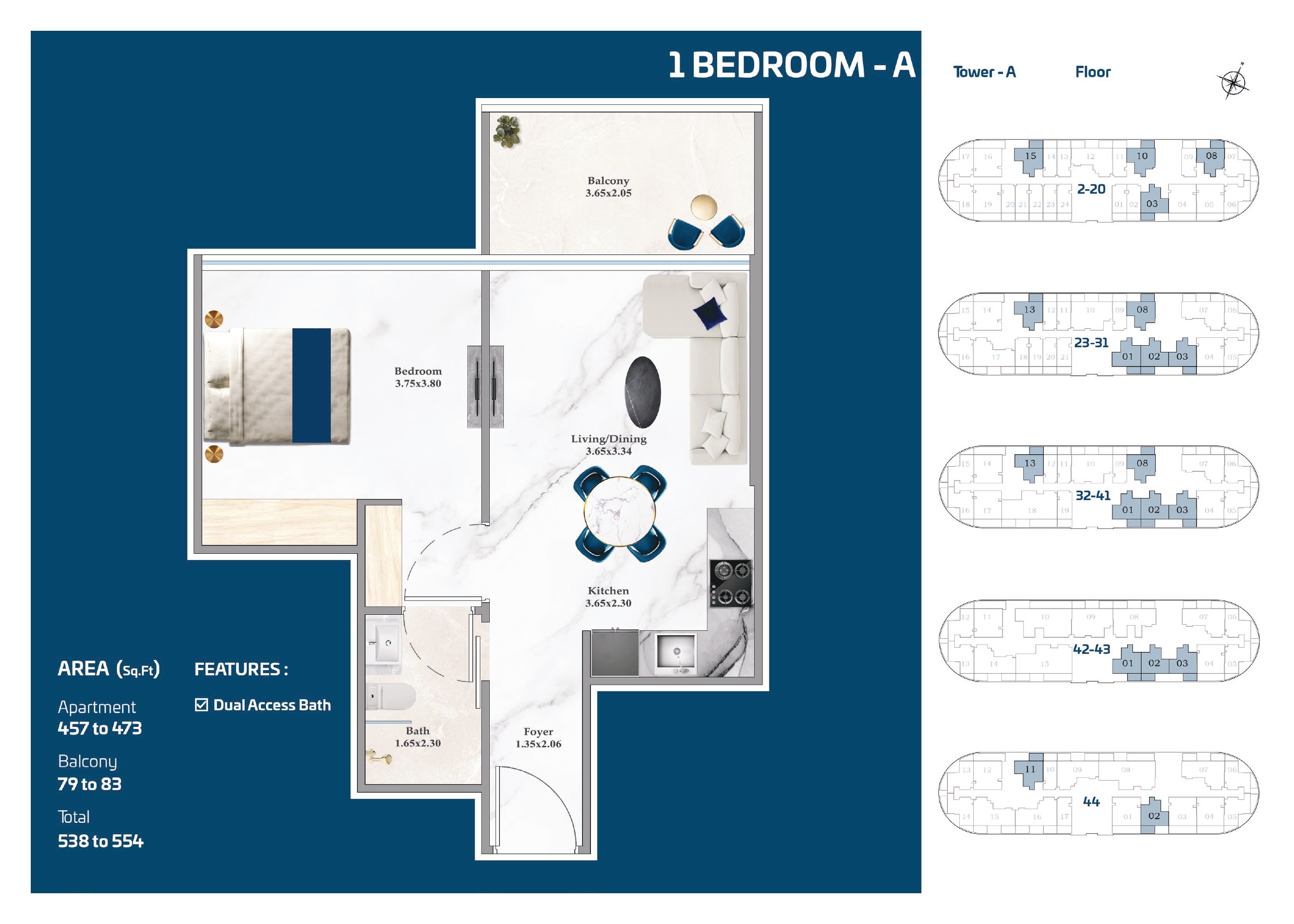 Serenz — 1BHK-A